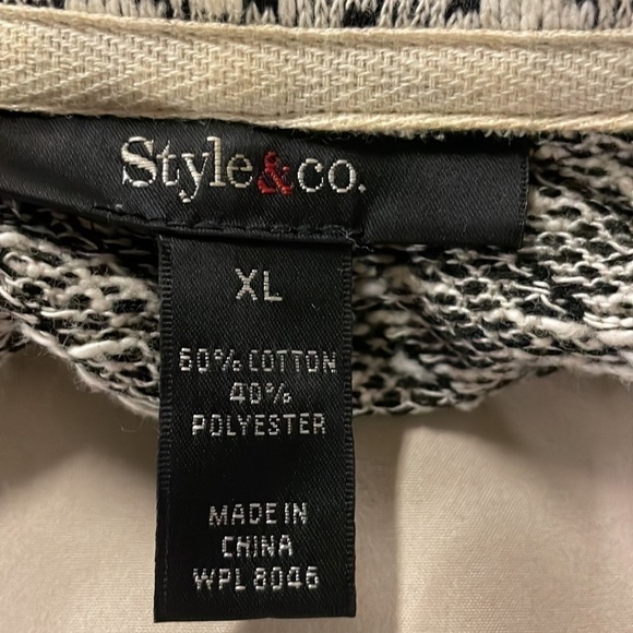 STYLE & Co zip up jacket size XL - Picture 7 of 8